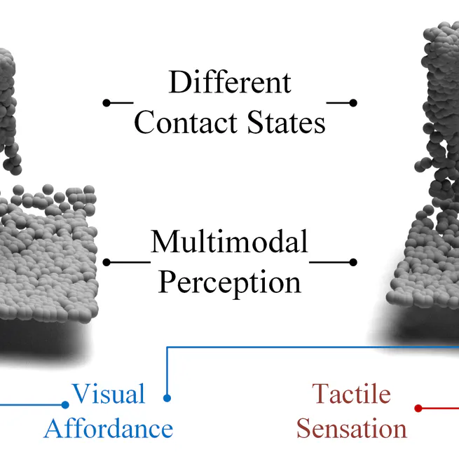 Tactile Affordance in Robot Synesthesia for Dextrous Manipulation